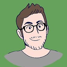 An artistic drawing of Michael.
