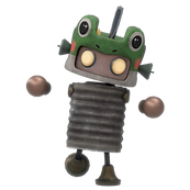 A render of the main character.